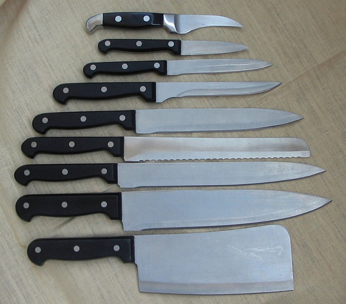 Función de cuchillo por forma