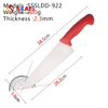 10.5 Inch Lightweight Stainless Steel Chef Knife – Long Blade for Efficient Cutting