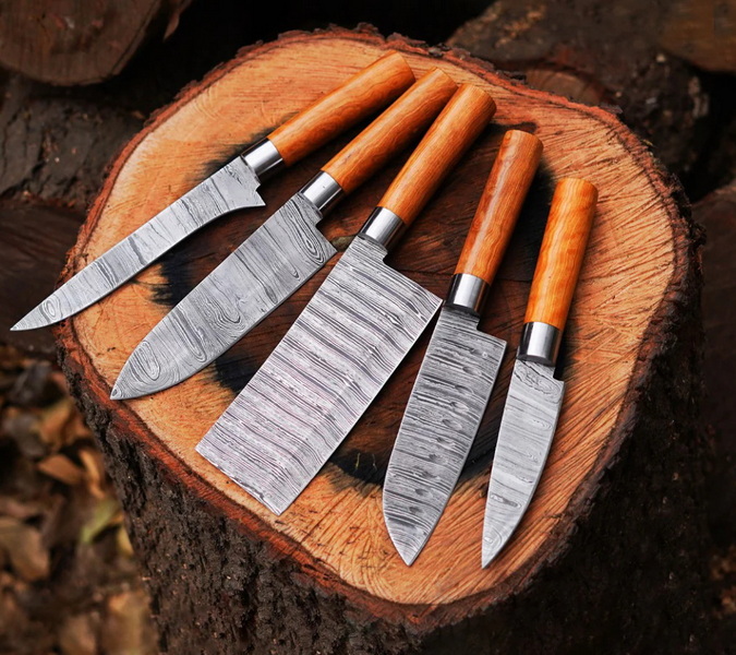 Affordable Damascus Kitchen Knife Set Suppliers Italy