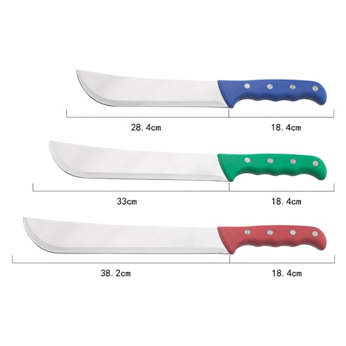 colorful handle machete