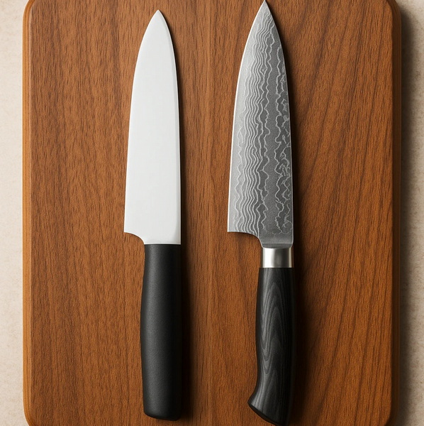 Choosing Between Damascus And Ceramic Knives