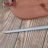 Wood Pattern Handle Honing Steel – Precision Knife Sharpening Rod for Chefs & Home Kitchens