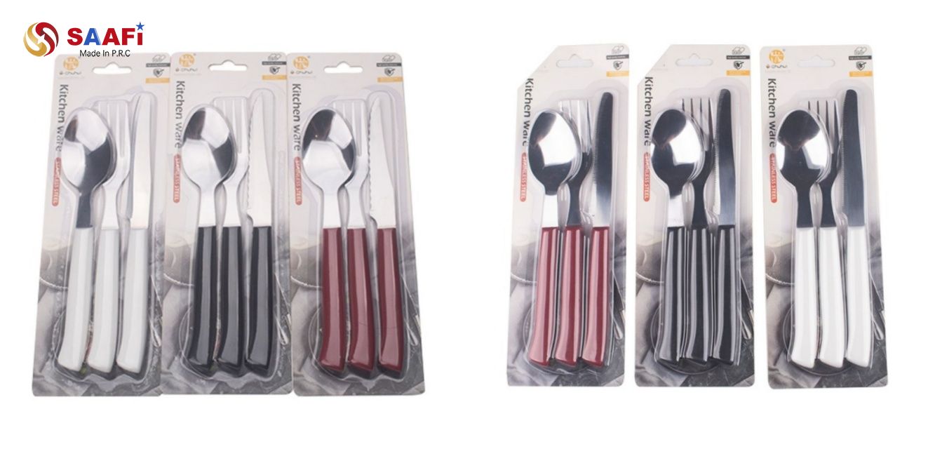 blister card cutlery packaging