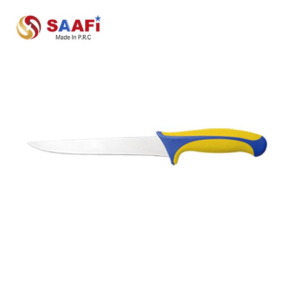 Ergonomic Plastic Handle Boning Knife for Meat & Fish Processing