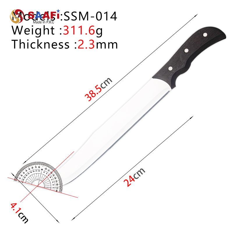 Stainless Steel Slicing Knife with Wooden Handle | 7–9 Inch Kitchen Knife