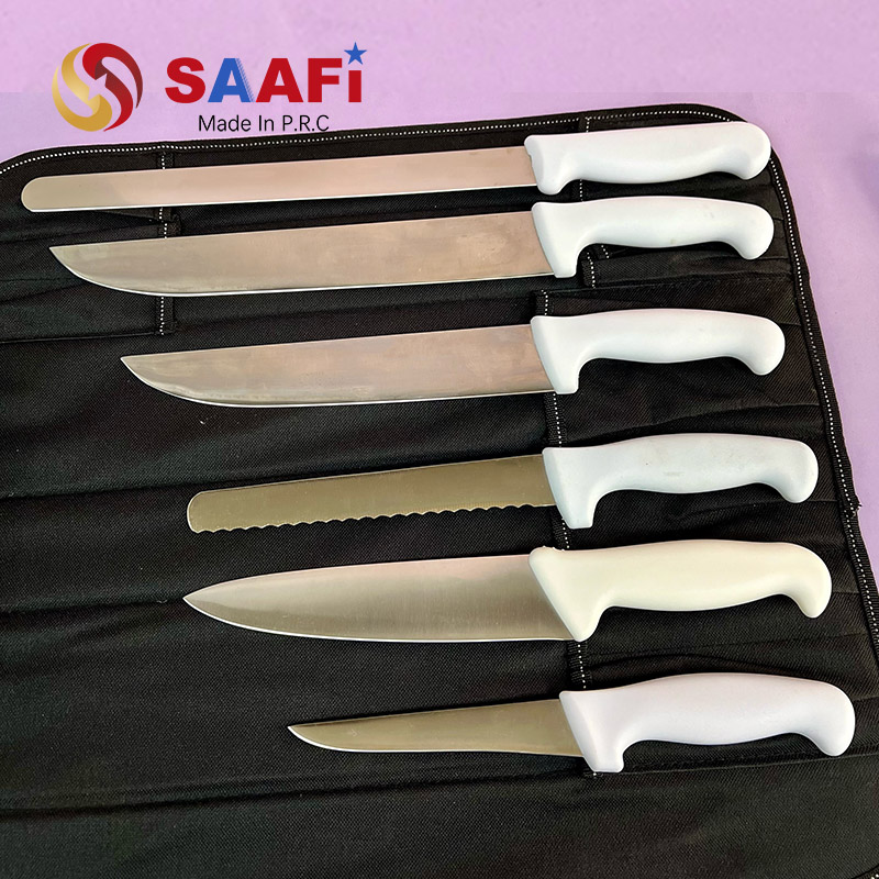 Slaughter Knife Set with Nylon Bag