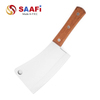 Heavy Knife with Wood Handle