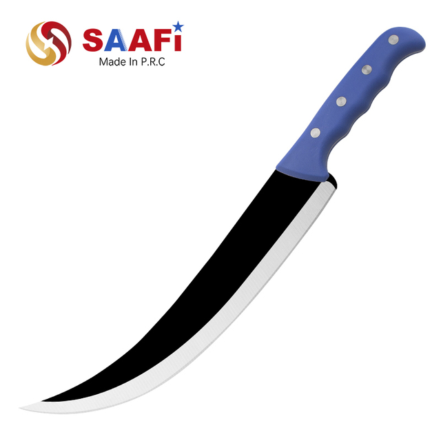 Curved Blade Carbon Steel Bone Cutting Knife