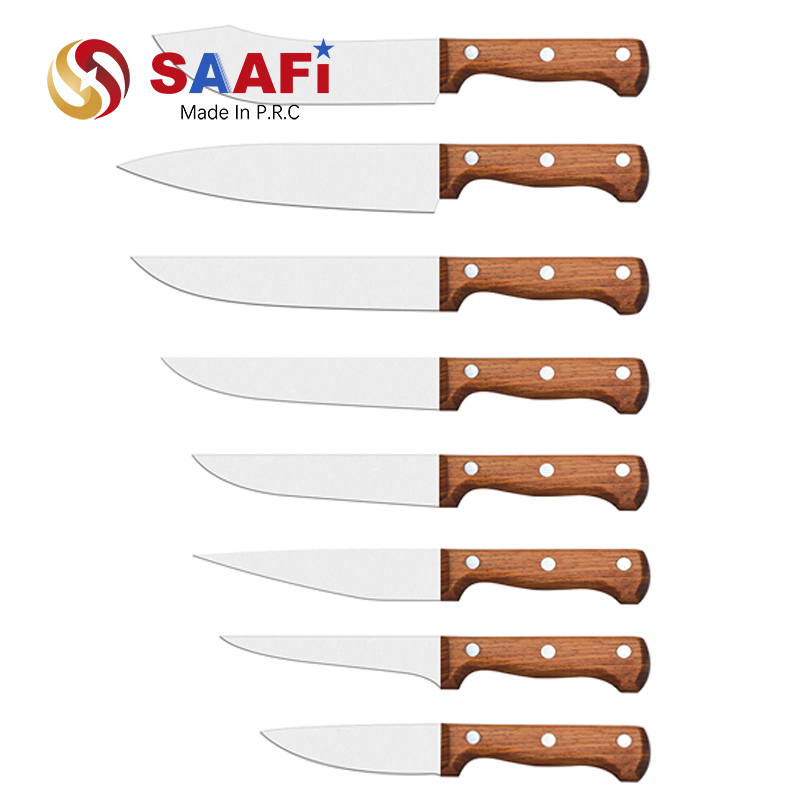 Rosewood Handle 8 Inch Chef Knife