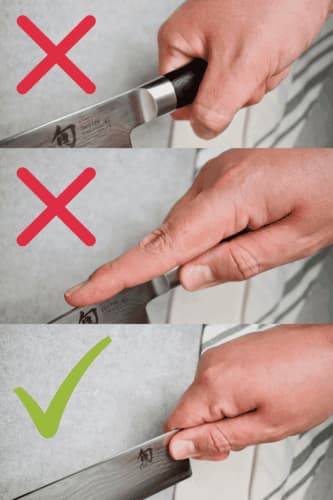 How to Hold a Kitchen Knife3