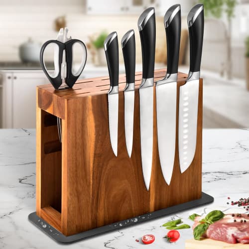 how to secure a knife block on countertop3