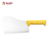 Professional Heavy-Duty Cleaver Series with Color-Coded Plastic Handles – Curved, Square, Round, Flat Wide & Deep Curve Blades