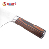 Professional Stainless Steel Cleaver Knife with Ergonomic Wooden Handle – 18cm Blade