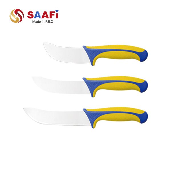 Ergonomic Plastic Handle Chef Knives – 5", 6", 7" Kitchen Knives for Professional & Home Use