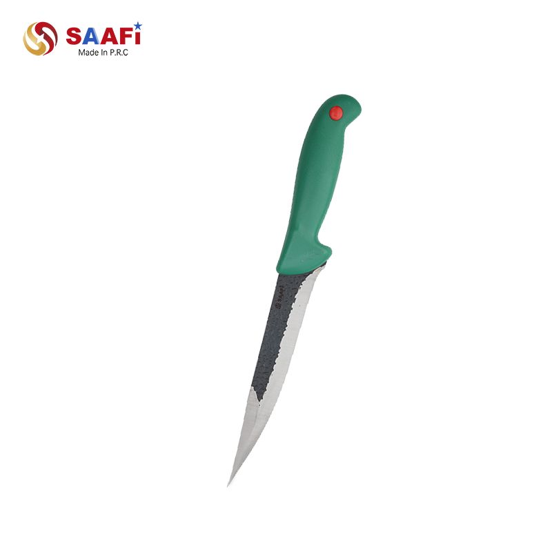 Professional Stainless Steel Boning Knife with Ergonomic Plastic Handle for Meat And Fish Processing