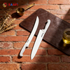 Professional Butcher Knife Set with Plastic Handle for Meat Processing And Kitchen Use