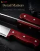 Professional Wood Handle Butcher Knife Series for Commercial Kitchen And Wholesale Supply