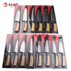 Premium Kitchen Knife Set with Wooden Handle – Durable Stainless Steel Blades