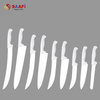 Professional Butcher Knife Set with Plastic Handle for Meat Processing And Kitchen Use