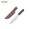 Heavy Duty Fixed Blade Hunting Knife with Wooden Handle for Outdoor Survival