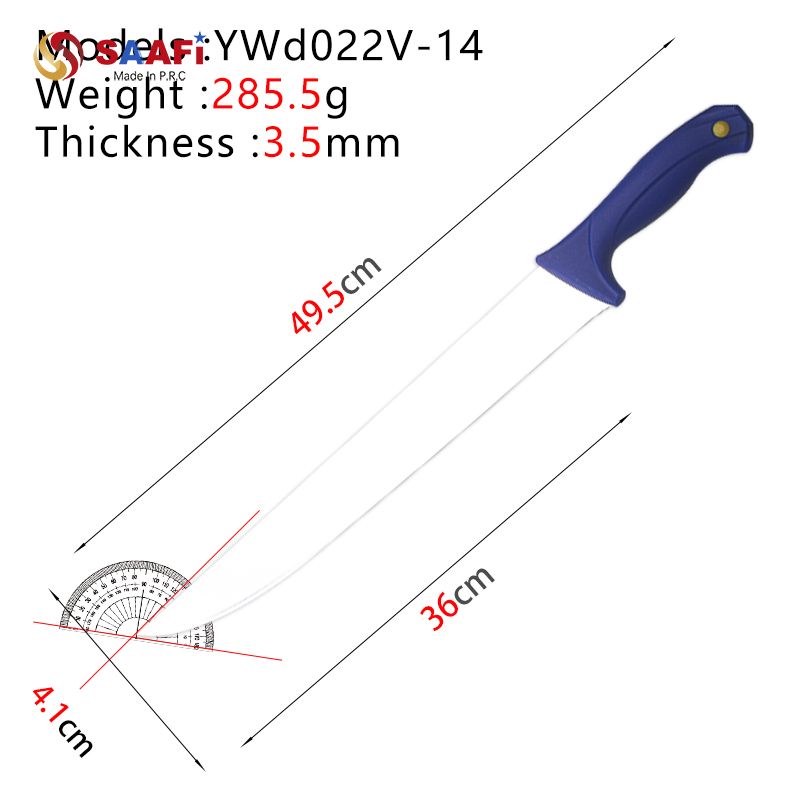Plastic Handle Butcher Chef Knife
