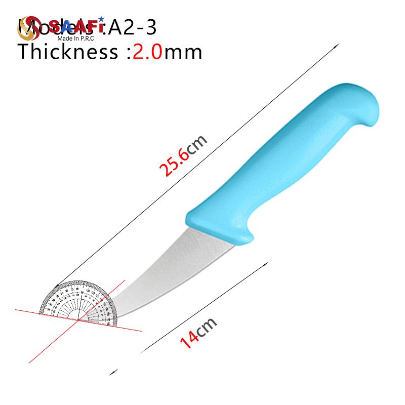 stainless steel boning knife