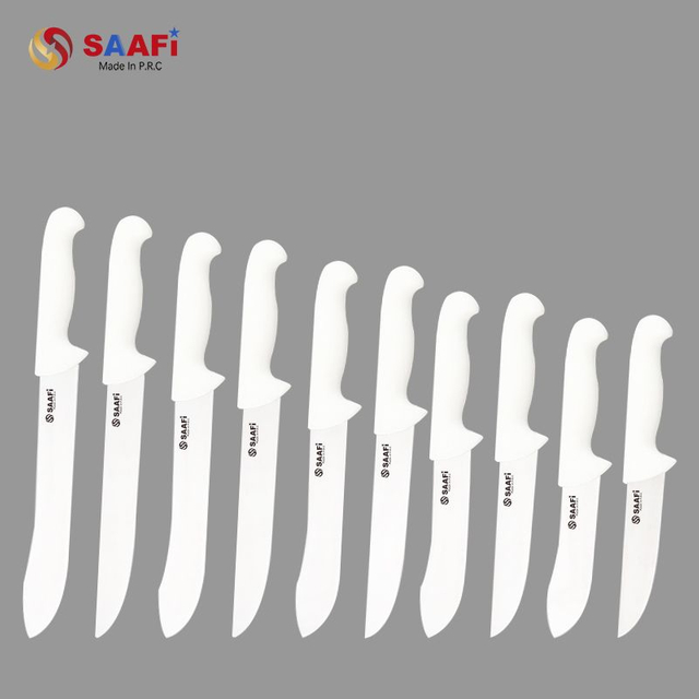 Professional Boning Knife Set with Plastic Handle – Stainless Steel Meat Processing & Butcher Knives Multi Sizes