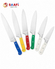 Colorful Handle Stainless Steel Kitchen Knife Set for Commercial and Household Use