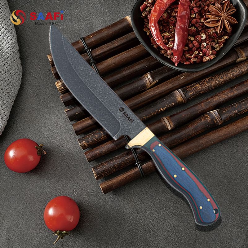 Hand Forged High Carbon Steel Hunting Knife with G10 Handle – Heavy Duty Fixed Blade Outdoor Survival Knife