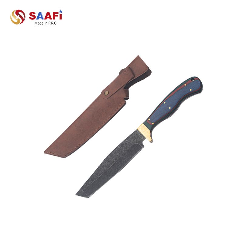 Hand Forged High Carbon Steel Outdoor Hunting Knife with G10 Handle – Heavy Duty Fixed Blade Survival Knife
