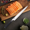 Professional Japanese Sashimi Knife with Wooden Handle – Long Blade Sushi & Fillet Knife Supplier