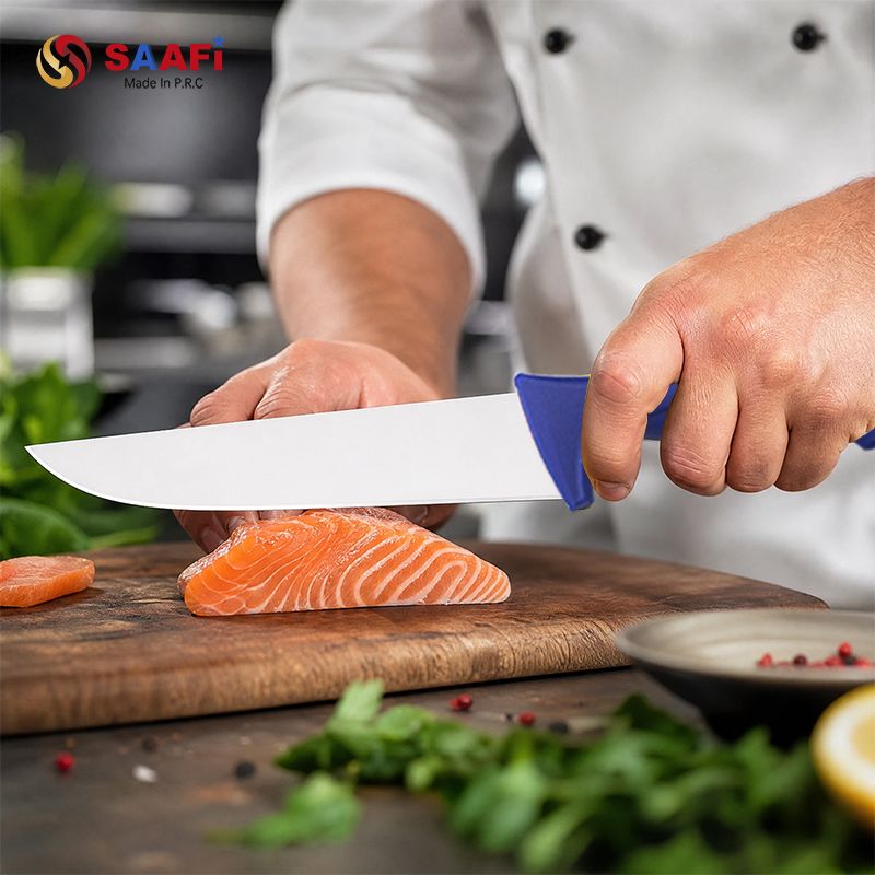 Plastic Handle Butcher Chef Knife (5)