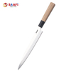 Japanese Style Sashimi Knife – Long Blade Sushi & Fish Slicing Knife with Wooden Handle