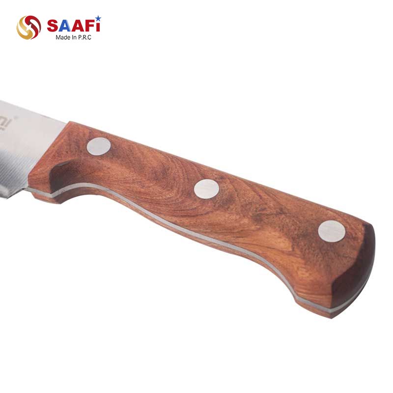 Premium Wooden Handle Chef Knife Stainless Steel Kitchen Cooking Knife