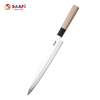 Premium Japanese Sashimi Knife – Long Blade Sushi & Salmon Slicing Knife with Wooden Handle