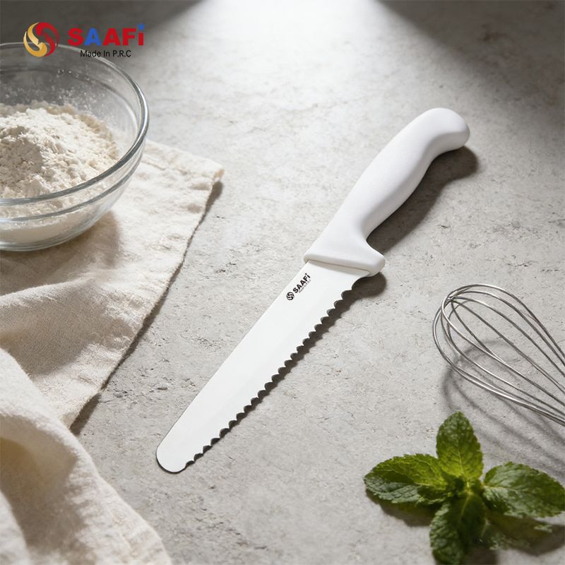 Professional Butcher Knife Set with Plastic Handle for Meat Processing And Kitchen Use