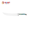 Premium Ham Slicing Knife Long Blade Stainless Steel Meat Carving Knife with Custom Handle
