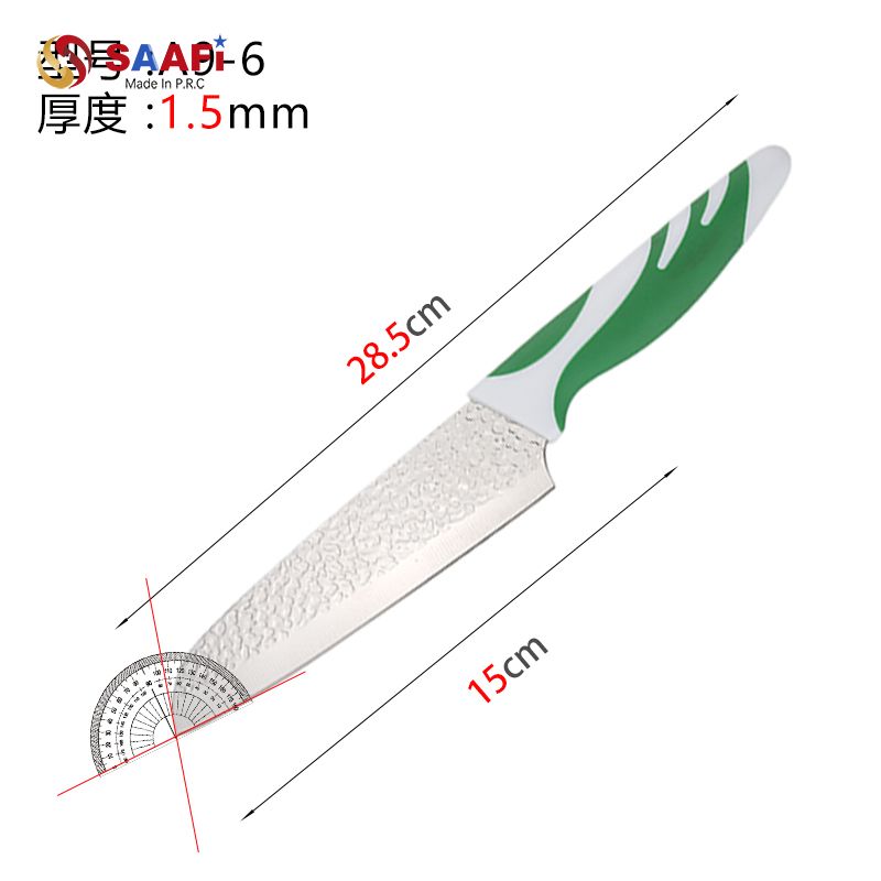 ergonomic handle knife