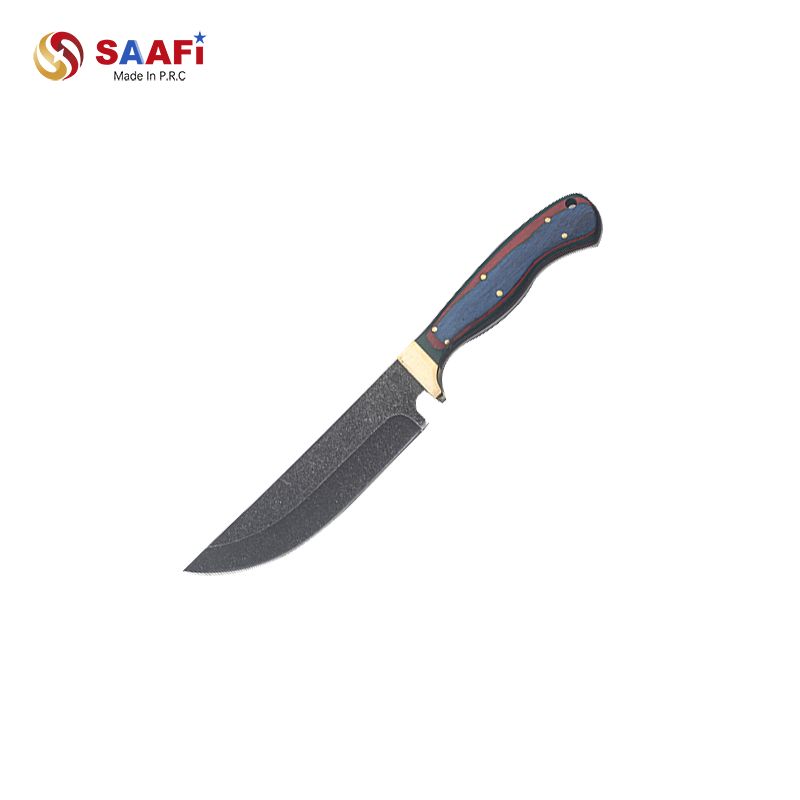 Hand Forged High Carbon Steel Hunting Knife with G10 Handle – Heavy Duty Fixed Blade Outdoor Survival Knife