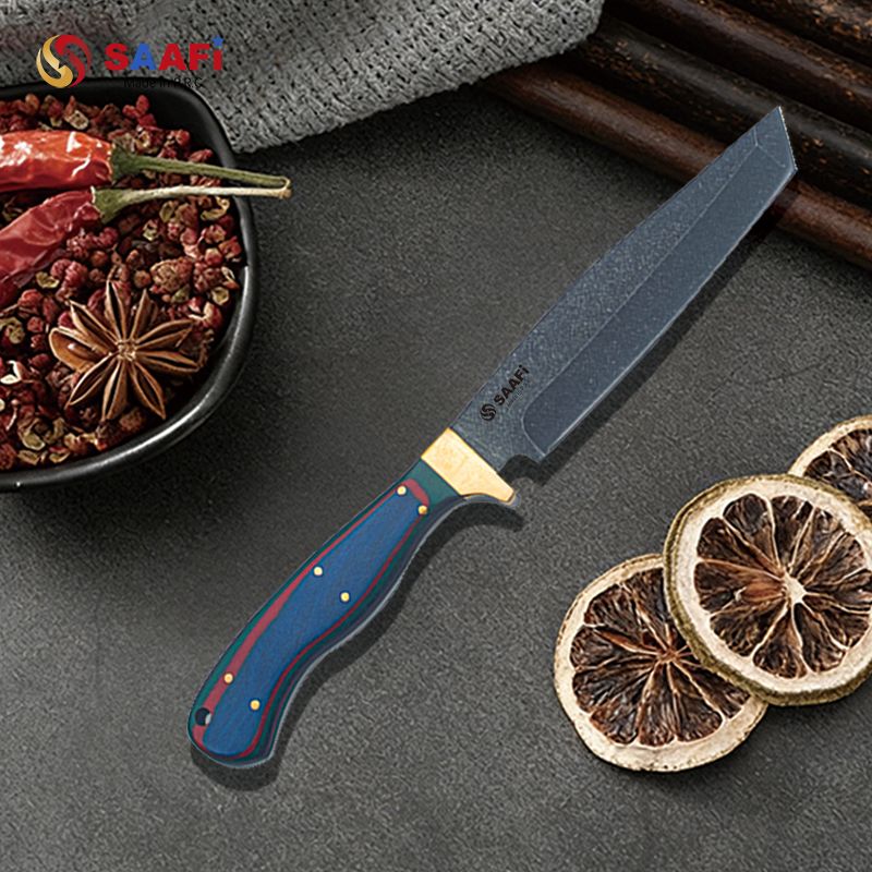 Hand Forged High Carbon Steel Outdoor Hunting Knife with G10 Handle – Heavy Duty Fixed Blade Survival Knife