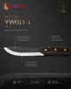 Professional Hammered Stainless Steel Kitchen Knives with Wooden Handle for Butcher And Commercial Use