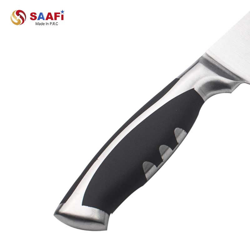  10-Piece Stainless Steel Kitchen Knife Block Set with Scissors And Peeler