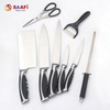 10-Piece Stainless Steel Kitchen Knife Block Set with Scissors And Peeler