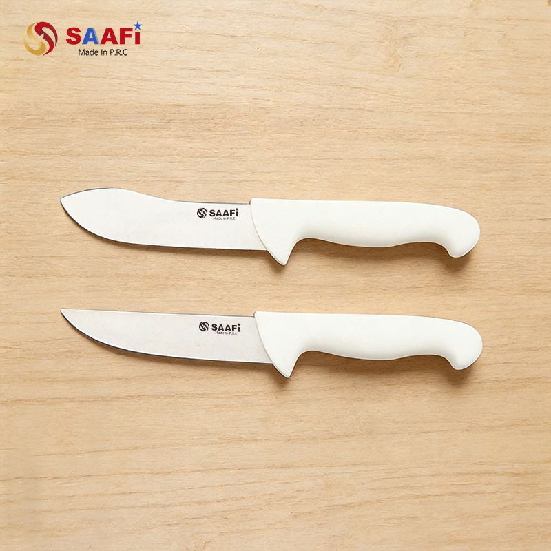 Professional Boning Knife Set with Plastic Handle – Stainless Steel Meat Processing & Butcher Knives Multi Sizes