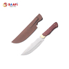 Heavy Duty Full Tang Outdoor Hunting Knife with Wooden Handle – Survival & Camping Fixed Blade