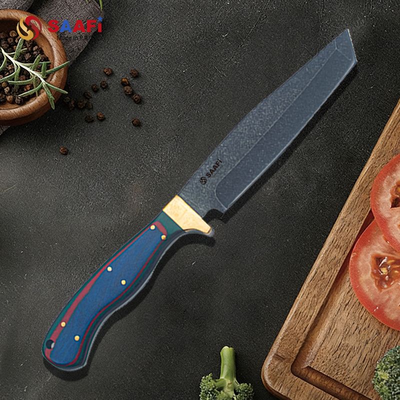 Hand Forged High Carbon Steel Outdoor Hunting Knife with G10 Handle – Heavy Duty Fixed Blade Survival Knife