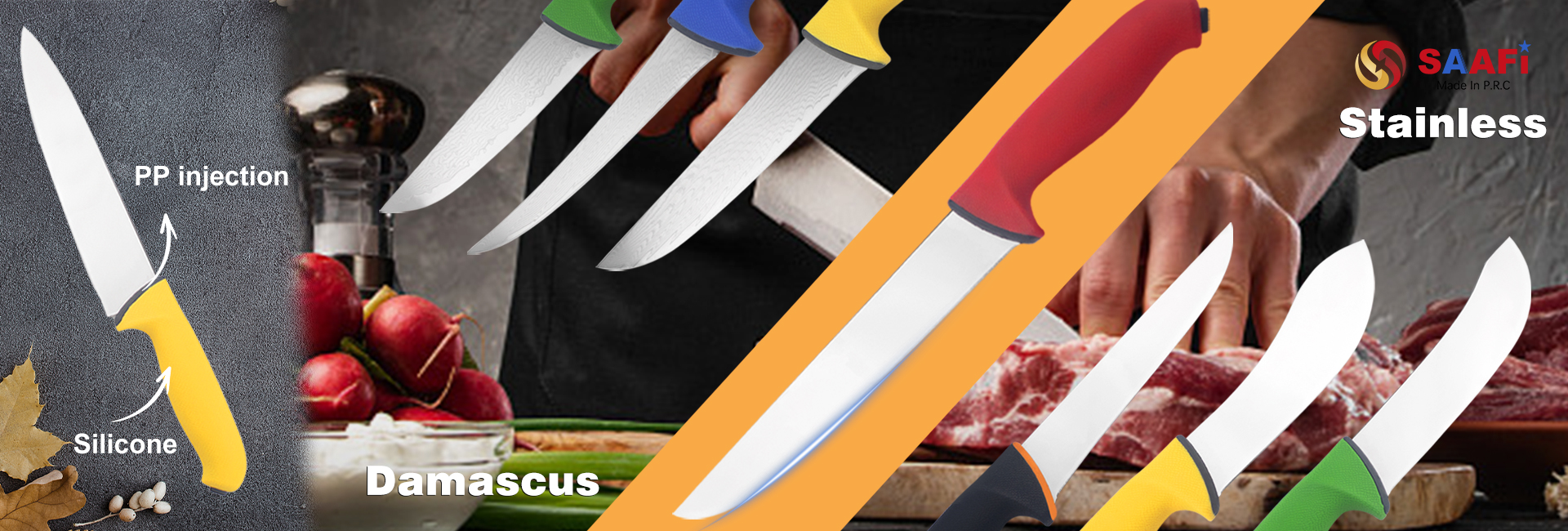 SAAFI Professional Kitchen Knives