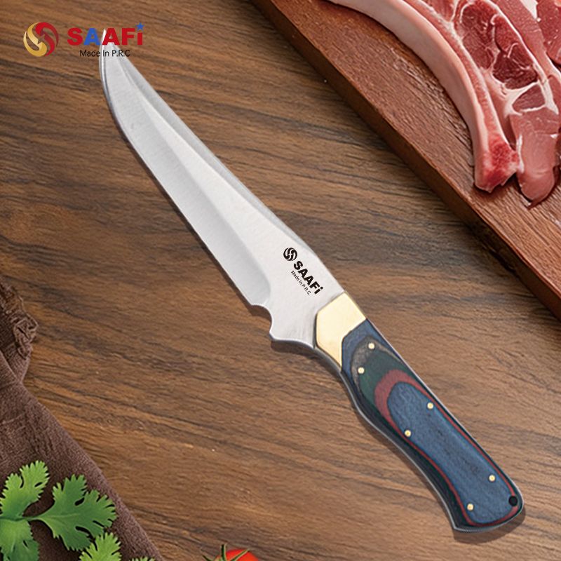 Heavy Duty Full Tang Stainless Steel Outdoor Hunting Knife with G10 Handle